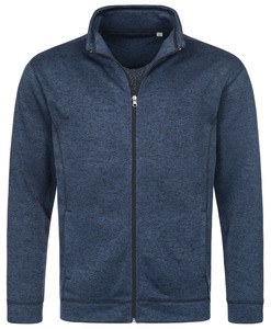 Stedman STE5850 - Veste polaire pour hommes ACTIVE Marina Blue Melange