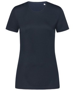 Stedman STE8100 - Tee-shirt col rond pour femmes SS ACTIVE SPORTS-T Blue Midnight