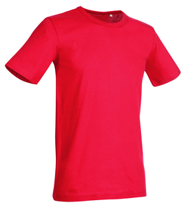 Stedman STE9020 - Tee-shirt Col Rond pour Hommes Crimson Red
