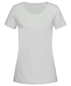 Stedman STE9500 - Tee-shirt Col Rond pour Femmes SHARON Powder Grey