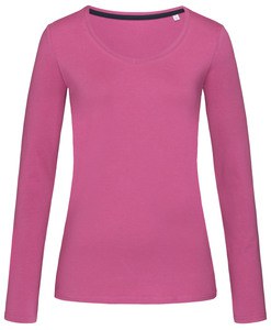 Stedman STE9720 - Tee-shirt manches longues pour femmes Cupcake Pink