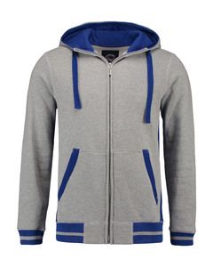 Lemon & Soda LEM3225 - Sweat Cardigan Lourd à Capuche Homme 