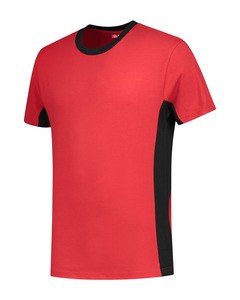 Lemon & Soda LEM4500 - T-shirt Workwear iTee Manches Courtes Red/BK