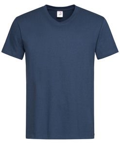 Stedman STE2300 - Tee-shirt col V pour hommes CLASSIC Marine