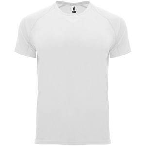 Roly CA0407 - BAHRAIN T-shirt technique manches courtes raglan Blanc