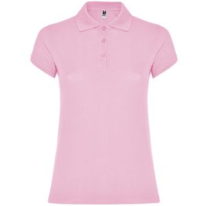 Roly PO6634 - STAR WOMAN Polo femme manches courtes Light Pink