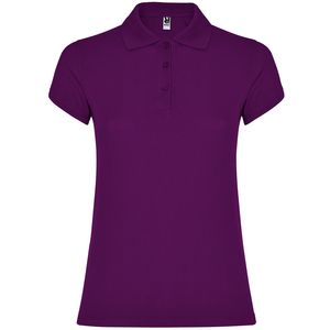Roly PO6634 - STAR WOMAN Polo femme manches courtes Purple