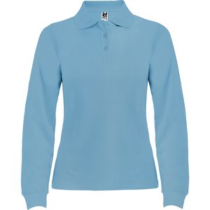 Roly PO6636 - ESTRELLA WOMAN L/S Polo manches longues Sky Blue