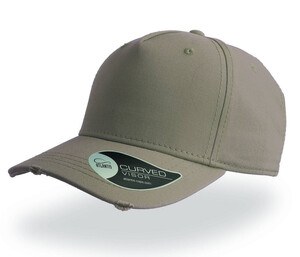 Atlantis AT052 - Casquette 5 Pans Style Vintage Khaki