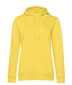 B&C BCW34B - Sweat capuche organique femme Yellow Fizz