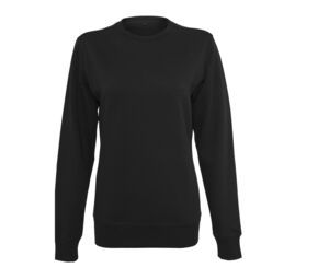 BUILD YOUR BRAND BY025 - Sweat femme léger col rond