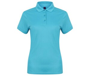 HENBURY HY461 - Polo Femme en polyester stretch Turquoise