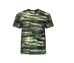 JHK JK155 - T-shirt homme col rond 155 Camouflage