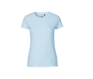 NEUTRAL O81001 - T-shirt ajusté femme Light Blue