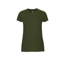 NEUTRAL O81001 - T-shirt ajusté femme Military