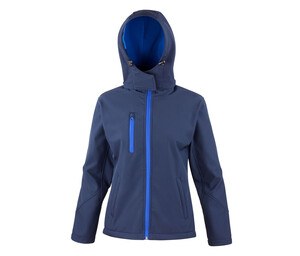 Result RS23F - Performance Hooded Jacket Navy/ Royal