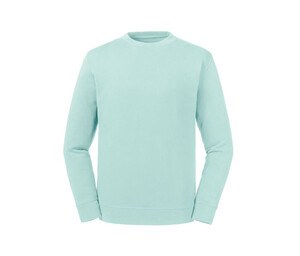 RUSSELL RU208M - Sweat organique réversible Aqua