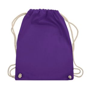 Westford Mill WM110 - Sac de Gym en Coton Purple