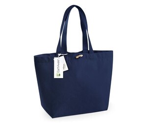 Westford mill WM850 - Sac Shopping Coton Bio Grand Volume French Navy