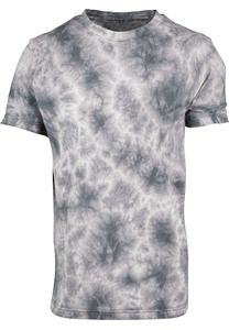 Build Your Brand BY071 - T-shirt Batik Tie Dye lightgrey grey