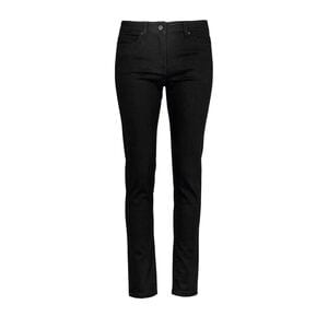 NEOBLU 03181 - Gaspard Women Jeans Slim Stretch Femme Noir profond