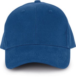 K-up KP134 - Casquette 6 panneaux en coton bio Royal Blue