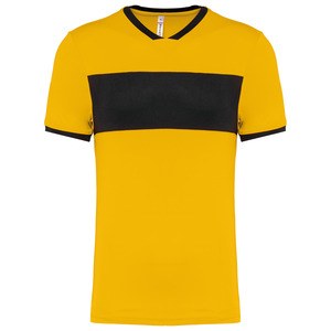 Proact PA4000 - Maillot manches courtes adulte Sporty Yellow / Black