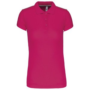 ProAct PA481 - POLO MANCHES COURTES FEMME Fuchsia