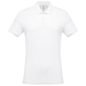 Kariban K254 - Polo piqué manches courtes homme White