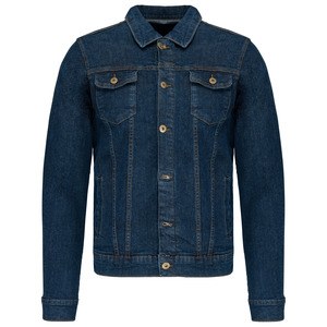 Kariban K6136 - Blouson denim non doublé homme Blue Rinse