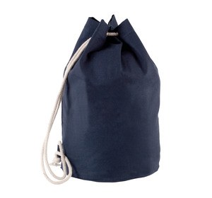 Kimood KI0629 - Sac marin en coton avec cordon Navy