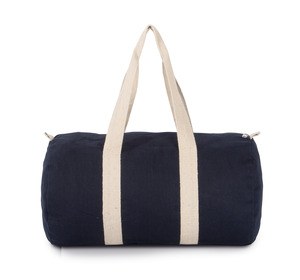 Kimood KI0632 - Sac fourre tout en toile de coton Navy/Off White