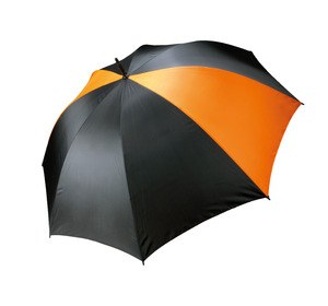 Kimood KI2004 - PARAPLUIE TEMPÊTE Black / Orange