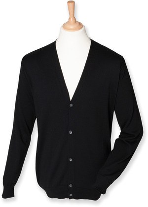 Henbury H722 - CARDIGAN HOMME