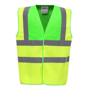 Yoko YHVW100 - Gilet haute visibilité Lime / Hi Vis Yellow