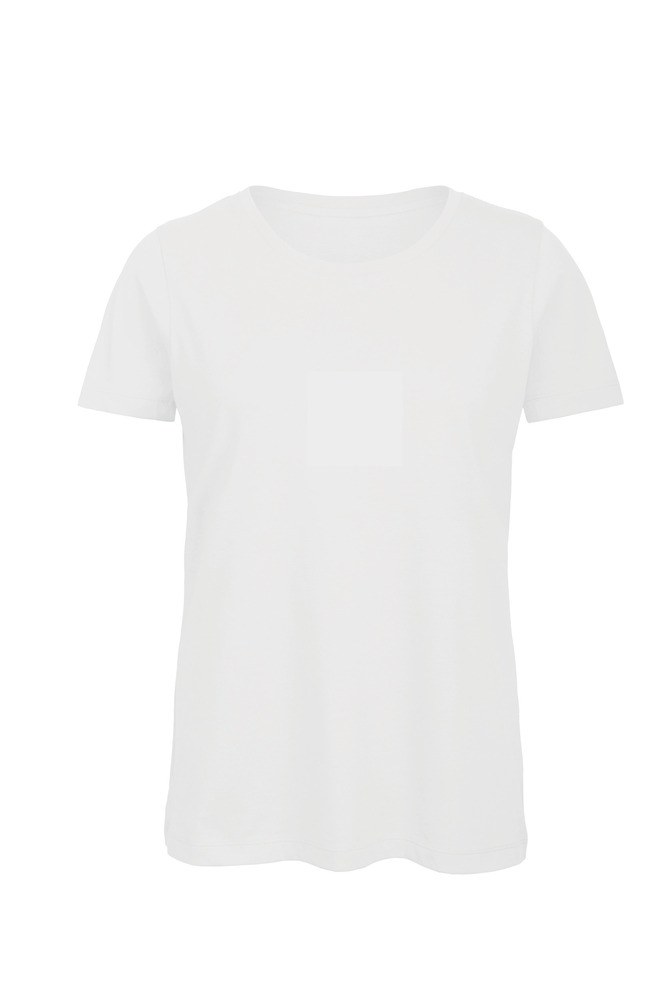 B&C CGTW043 - T-shirt Organic Inspire col rond Femme