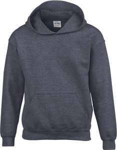 Gildan GI18500B - Sweat-Shirt Capuche Enfant Dark Heather