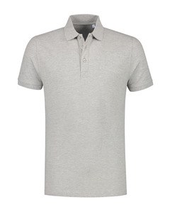 Lemon & Soda LEM3572 - Polo Basic SS Homme Gris