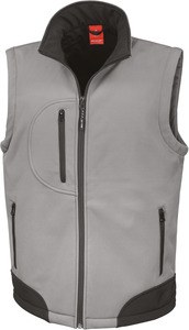 Result R123 - Bodywarmer Softshell Workguard Grey