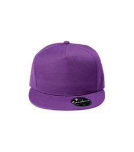 Malfini 301 - casquette Rap en coton 5 panneaux Violet