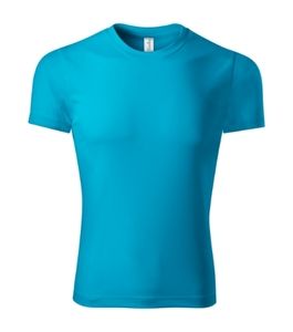Piccolio P81 - t-shirt Pixel mixte Turquoise