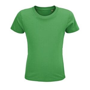 SOL'S 03580 - Crusader Kids Tee Shirt Enfant Jersey Col Rond Ajusté Kelly Green