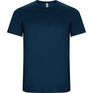 Roly CA0427 - IMOLA T-shirt technique à manches courtes en tissu polyester recyclé CONTROL DRY Navy Blue