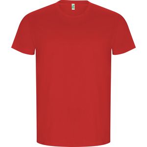 Roly CA6690 - GOLDEN T-shirt tubulaire manches courtes en coton biologique Red