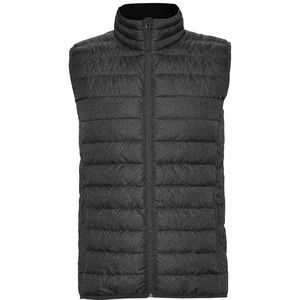 Roly RA5092 - OSLO  Gilet matelassé avec rembourage touché plume Heather Black