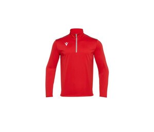 MACRON MA5418 - T-shirt respirant col zippé Red