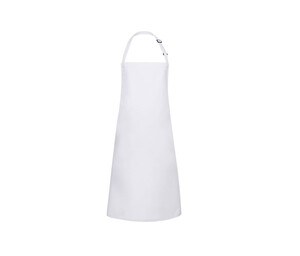 Karlowsky KYBLS4 - Tablier À Bavette Basic Avec Boucle White