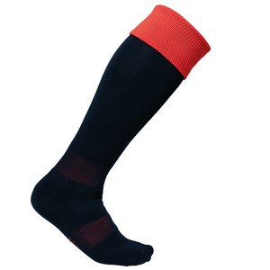 Proact PA0300 - Chaussettes de sport bicolores Black / Sporty Red