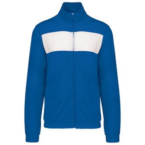 Proact PA347 - Haut de survêtement adulte Sporty Royal Blue / White