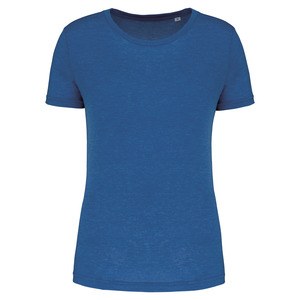 Proact PA4021 - T-shirt de sport à col rond Triblend pour femme Sporty Royal Blue Heather